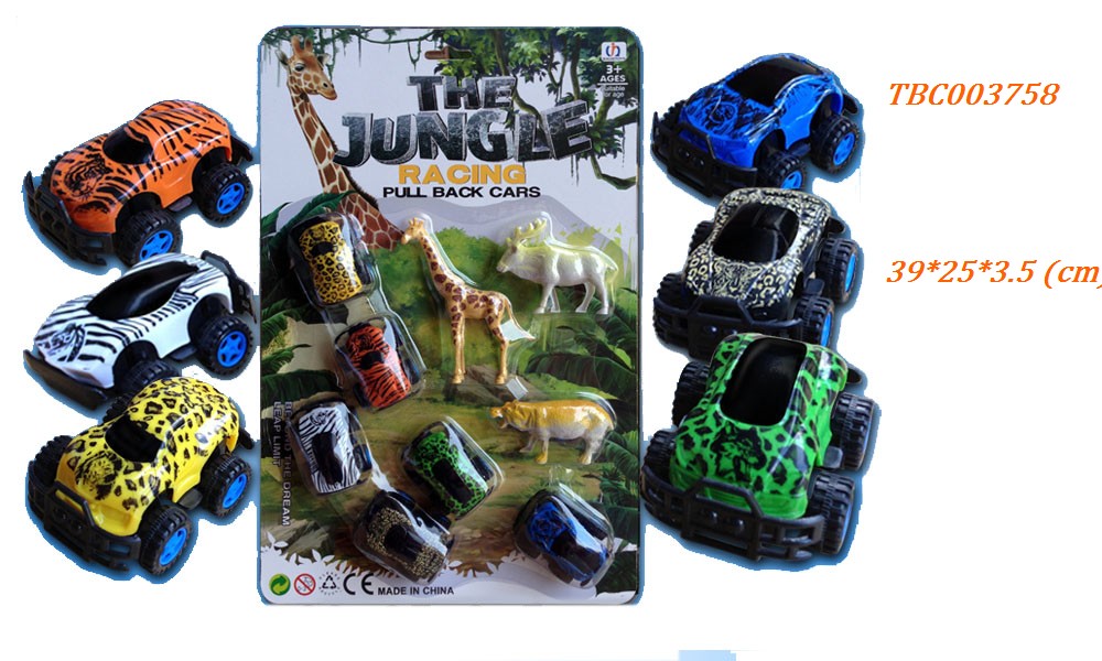 6 Animal off-road car back