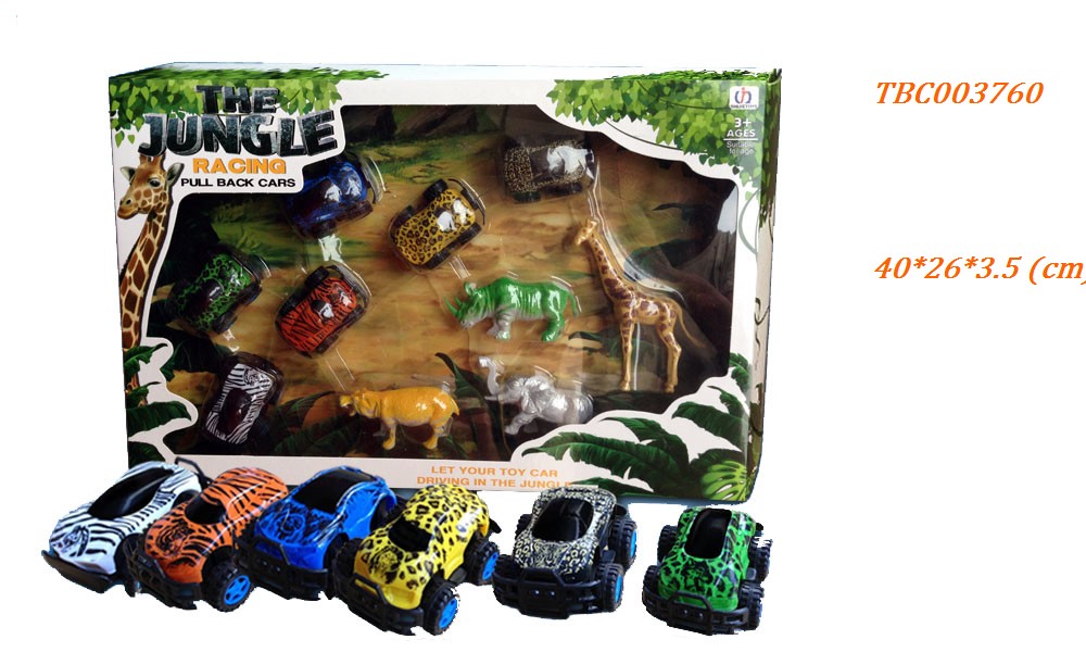 6 Animal off-road car back