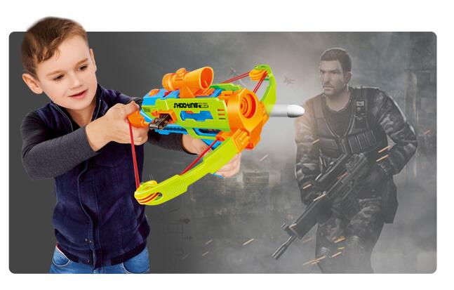 Boy plastic gun toy