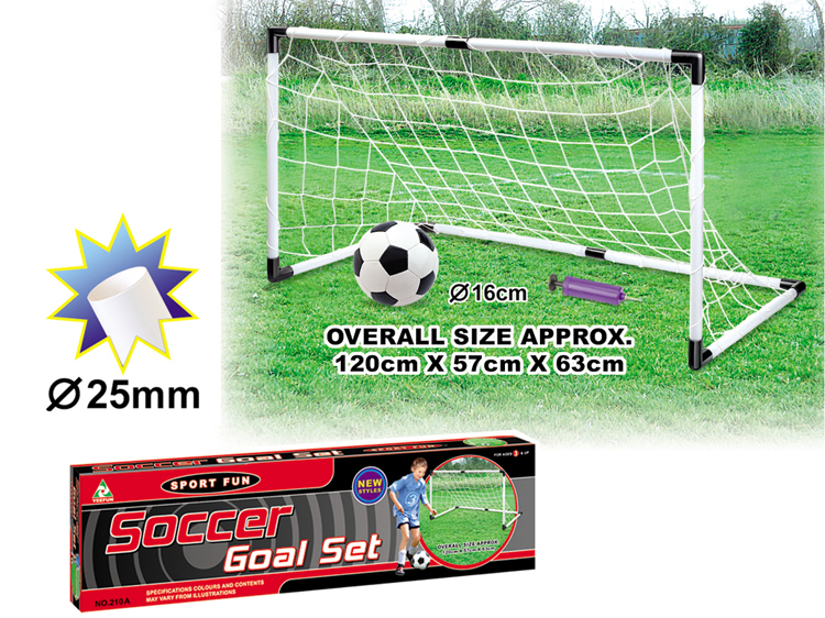 Soccer goal set
