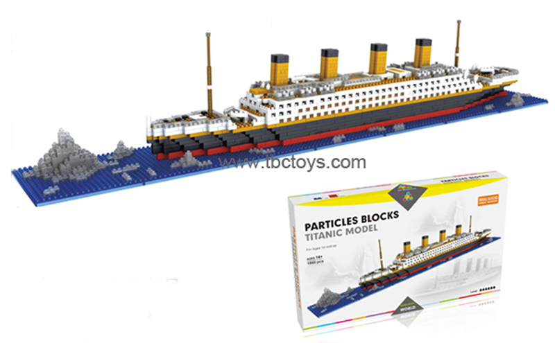 Ship diy building blocks
