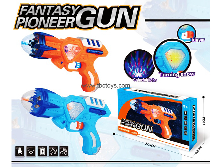 b/o toys guns with light and music