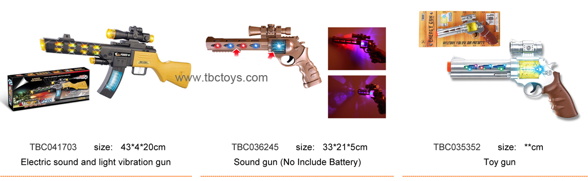 toy gun with sound