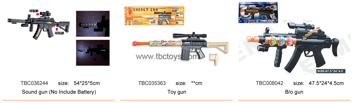 b/o gun toys