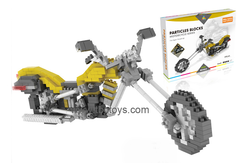 motocycle building blocks