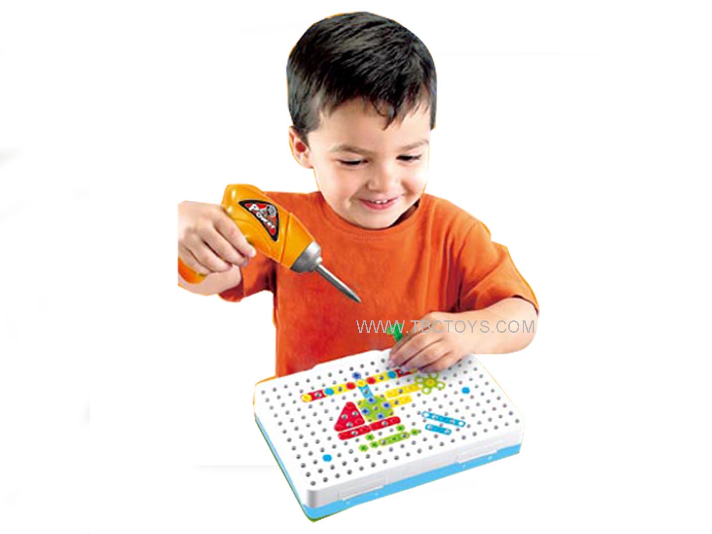 build hand box toys with drill
