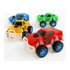 Wholesale Promotional Kids Cheap  Off-road transparent pull back car