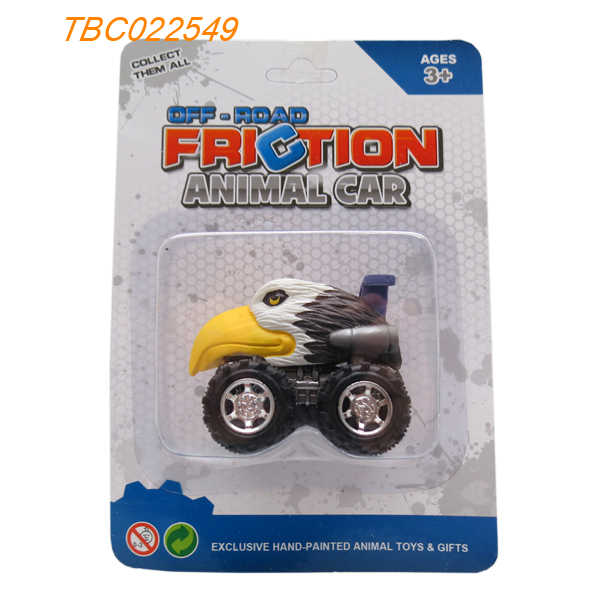 Friction/Pull Back animal car - Bald eagle