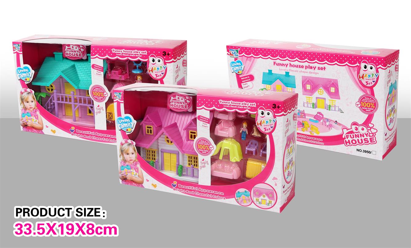 beautiful villa set toys