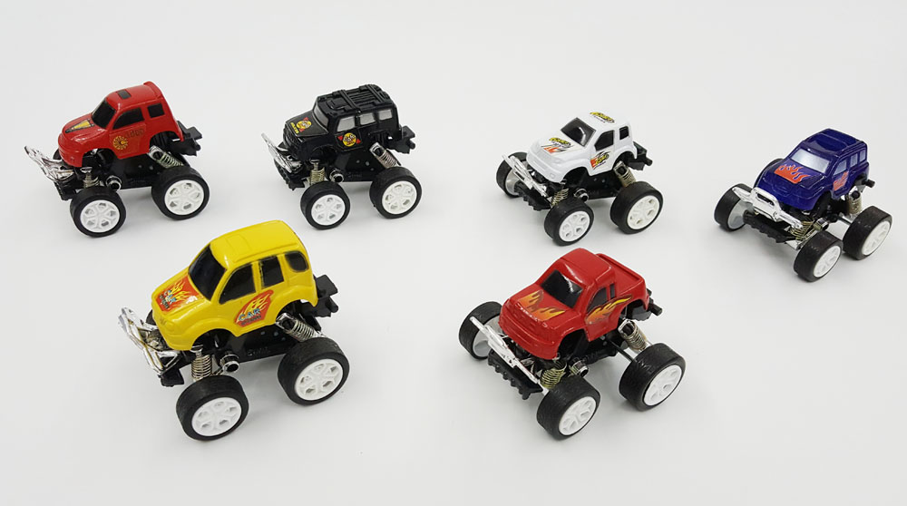 Pull back cars Mini Monster truck