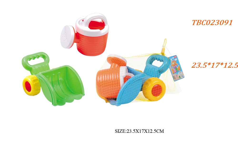 Hand push forklift combination Beach Toy set