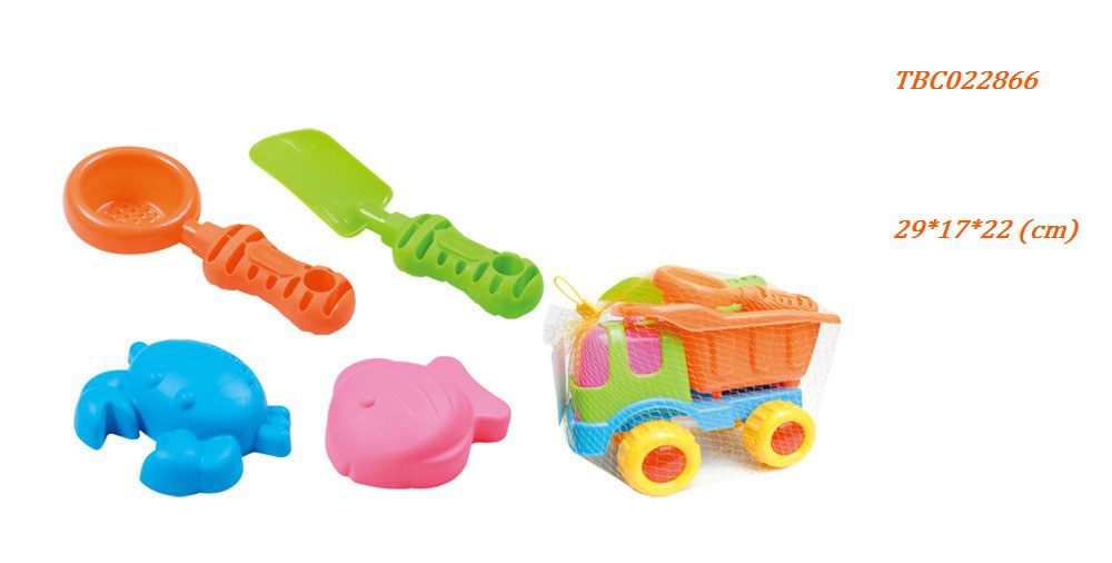 Beach car with Tool set and Sand mold Summer Toys