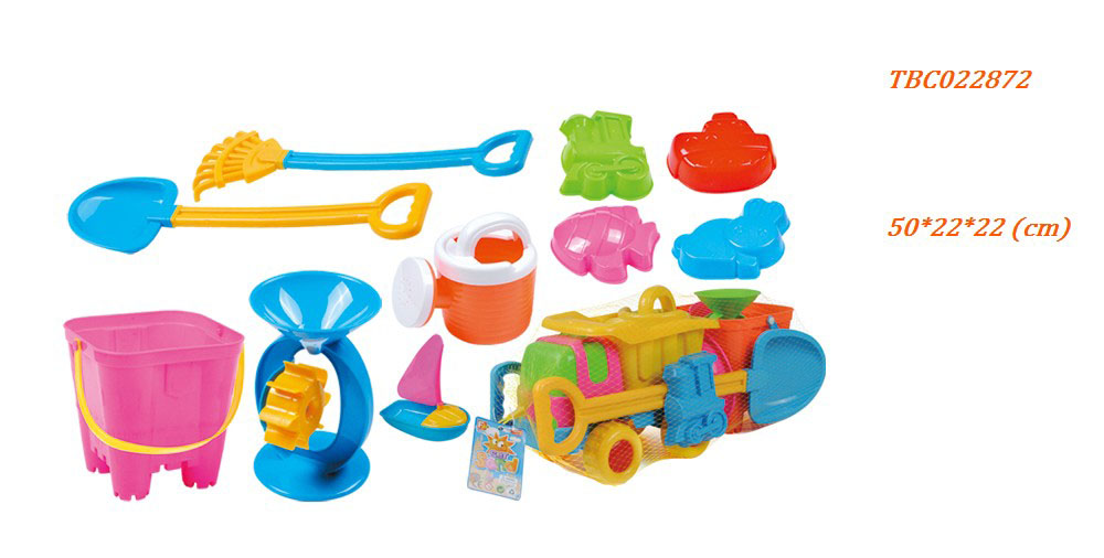 Beach car with Tool set and Sand mold Summer Toys