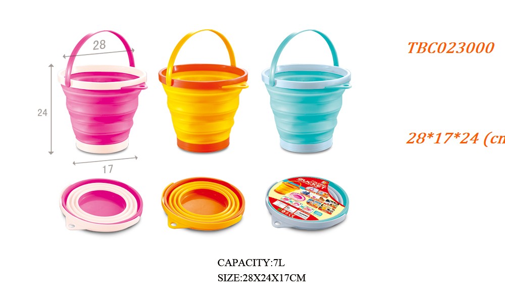 Round folding bucket Round folding bucket
