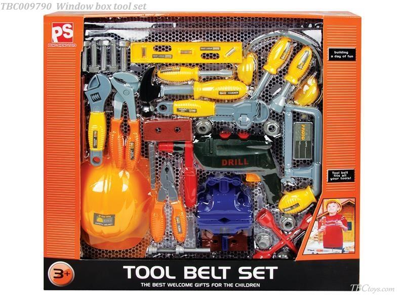 Kid play tool set