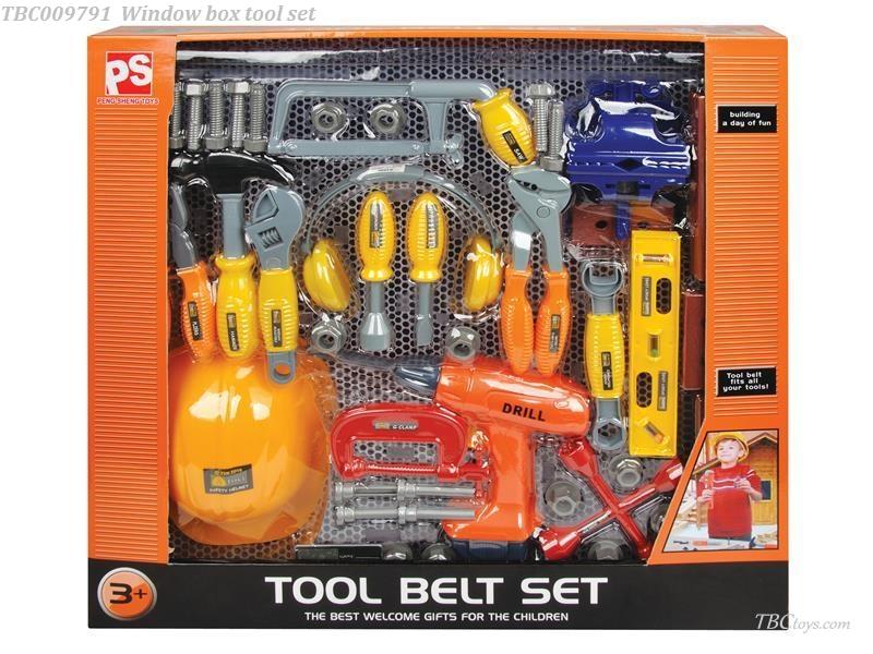 Kid play tool set