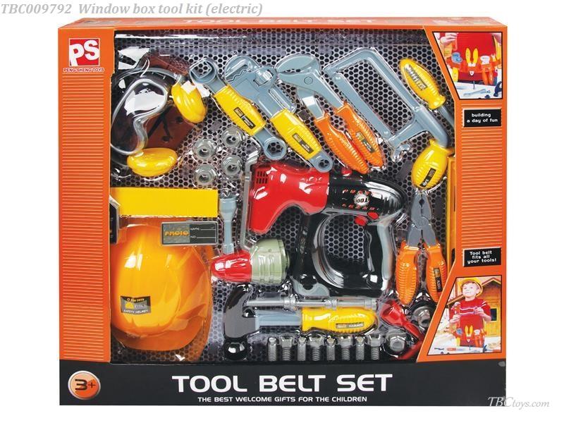 Kid play tool set