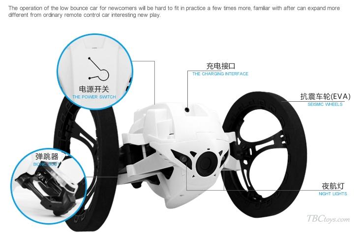 wifi Bounce car with camera