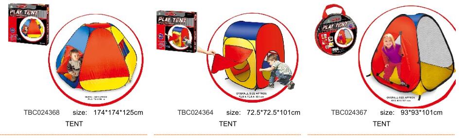Play pop up folding tents