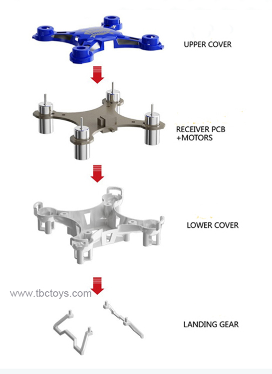 RC mini drone quadcopter