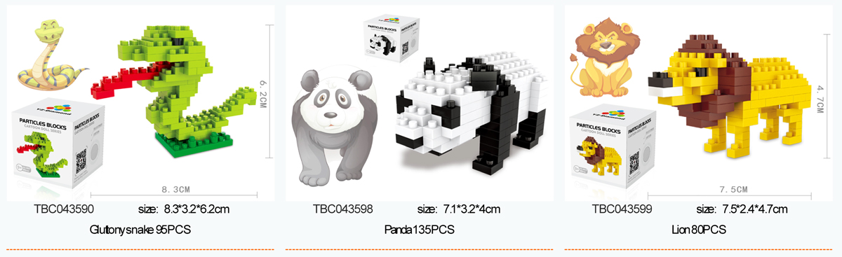 Animal building blocks