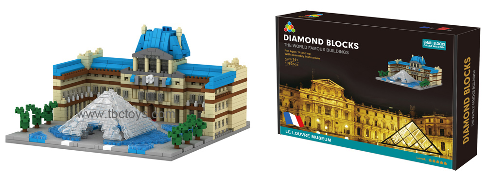 famous building blocks toy