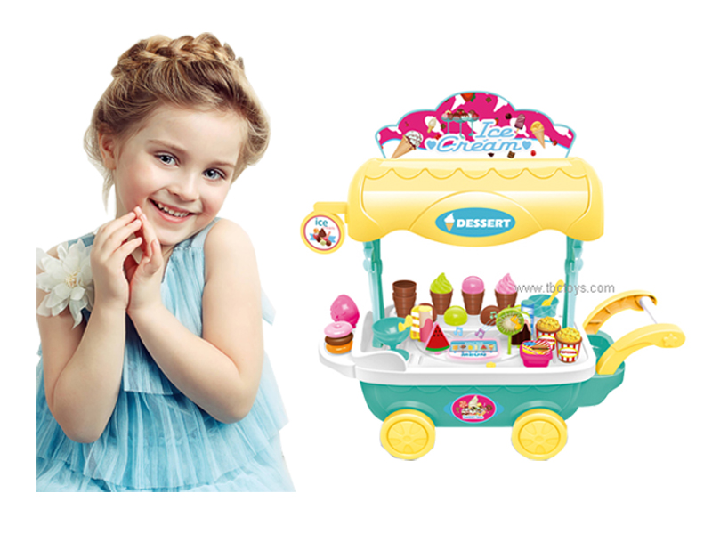 cake food trolley car toys