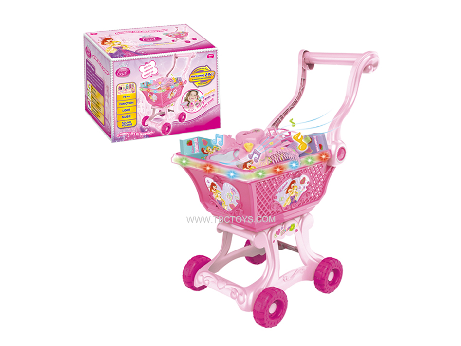 makeup toys shopping carts