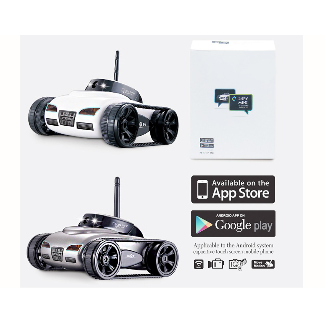 wifi mini rc tank