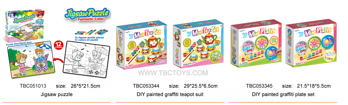 DIY children painting toys