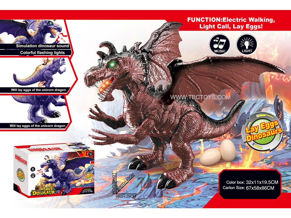 electric lay egg dinosaur toy