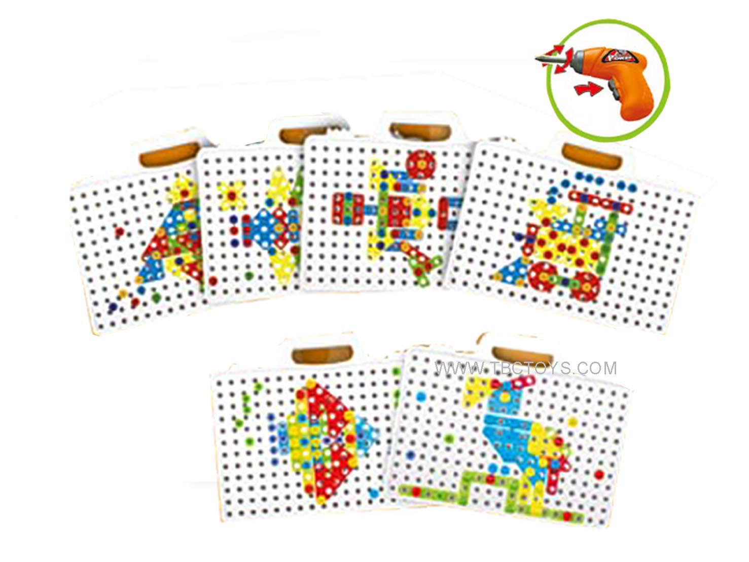 building block hand box toys