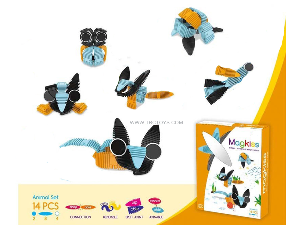 diy soft magnetic building blocks toys