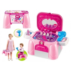 Hot sales Dressing storage and storage of hair dryer Dressing Desk playset