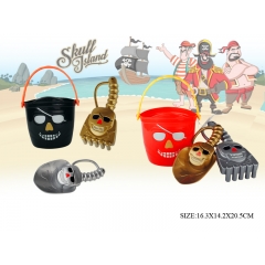 Pirate Plastic castle beach toy set