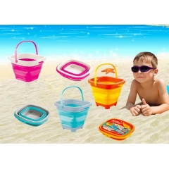 Soft Rubber Travel Foldable Beach Basket