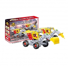 Metal building block toys