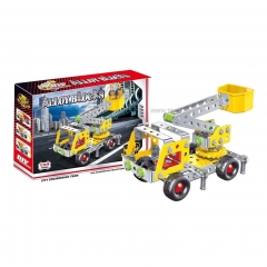 Metal building block toys