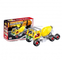Metal building block toys