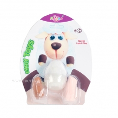 foam egg with dough