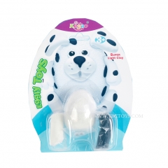 foam egg with dough