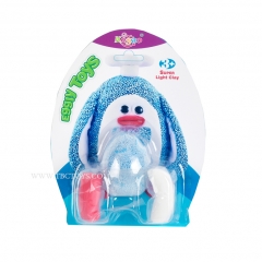 foam egg with dough