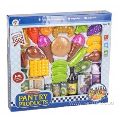 children pretend kitchen food
