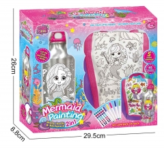 DIY educational toys Be handbag + water bottle gift sets for Kids