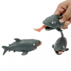 New strange man-eating shark creative Shark spitting feet