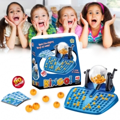 Bingo  Family Tabletop Game With 90 Numbers 48 Cards Party Toy For Interaction Lucky Balls Game