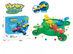 Hungry Frog Eating Beads Game Fine Motor Training Toy for Kid Adult 2 to 4 Play